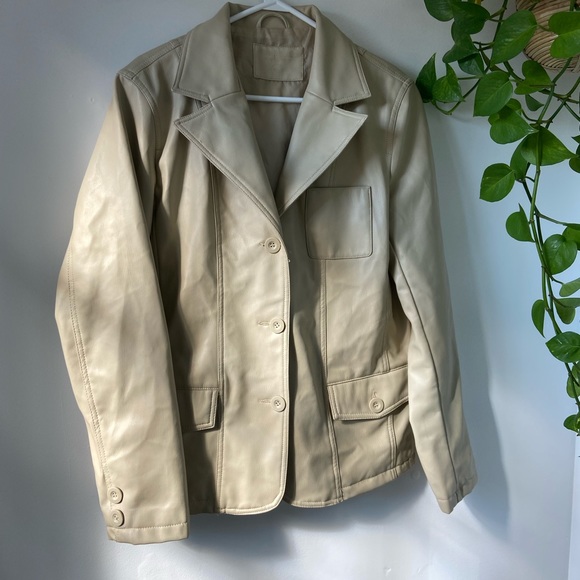 Vintage 90s leather jacket - Picture 3 of 7